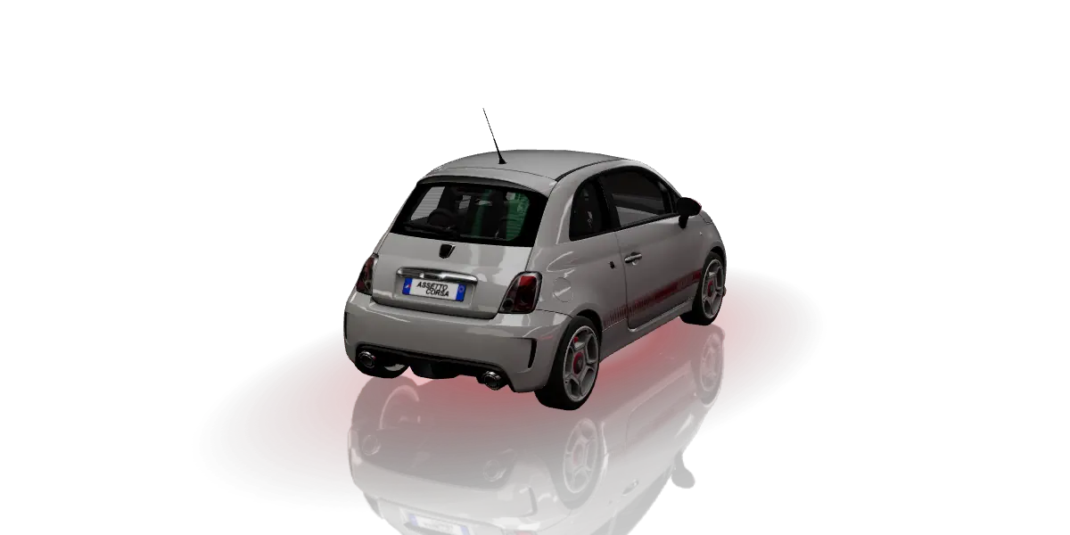 Abarth 595 competizione, vista 3 di 6
