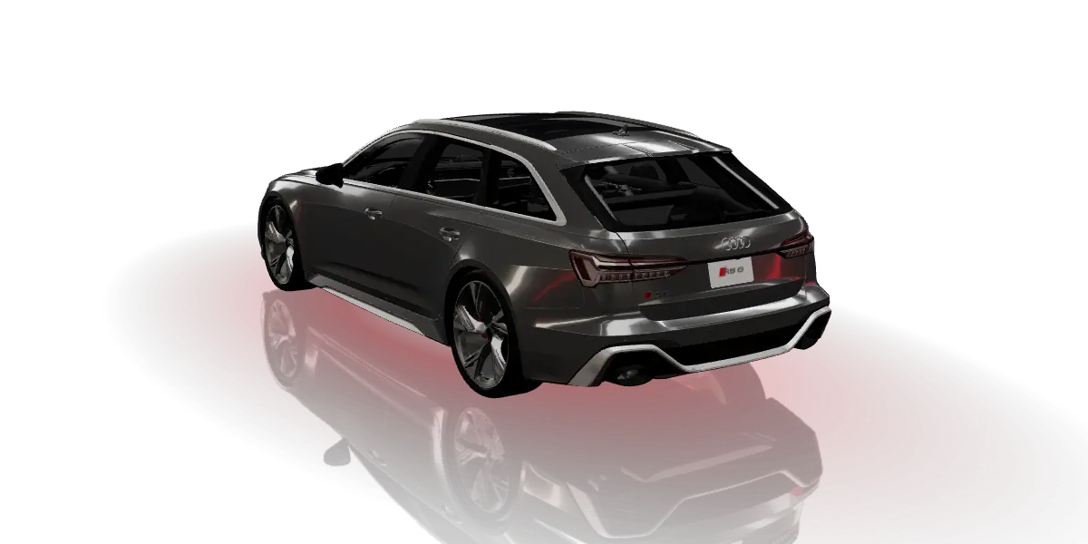 Audi RS6 Dynamic 600cv, vista 4 di 6