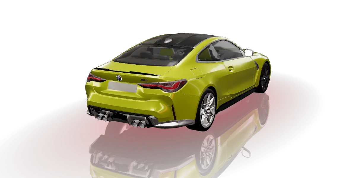 BMW M4 Competition New 2021 Carbon, vista 3 di 6