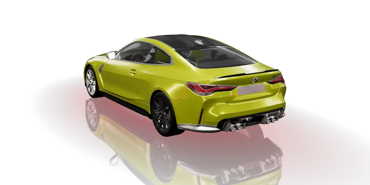 BMW M4 Competition New 2021 Carbon, vista 4 di 6
