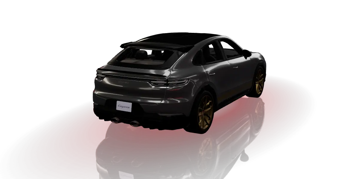 New Porsche Cayenne GT Turbo, vista 3 di 6
