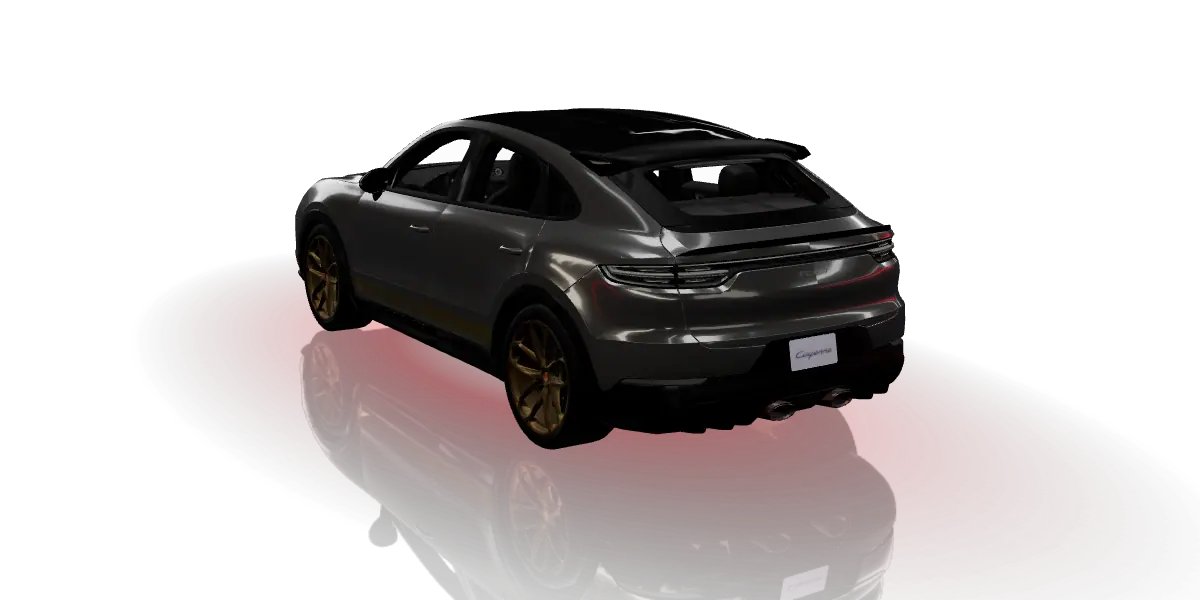 New Porsche Cayenne GT Turbo, vista 4 di 6