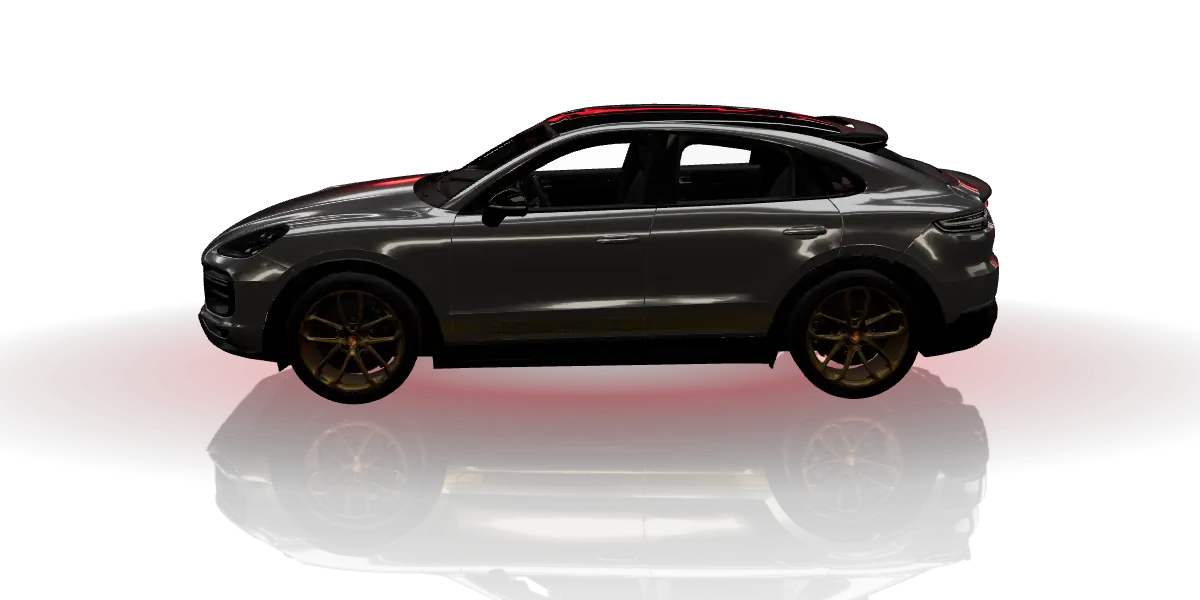 New Porsche Cayenne GT Turbo, vista 5 di 6