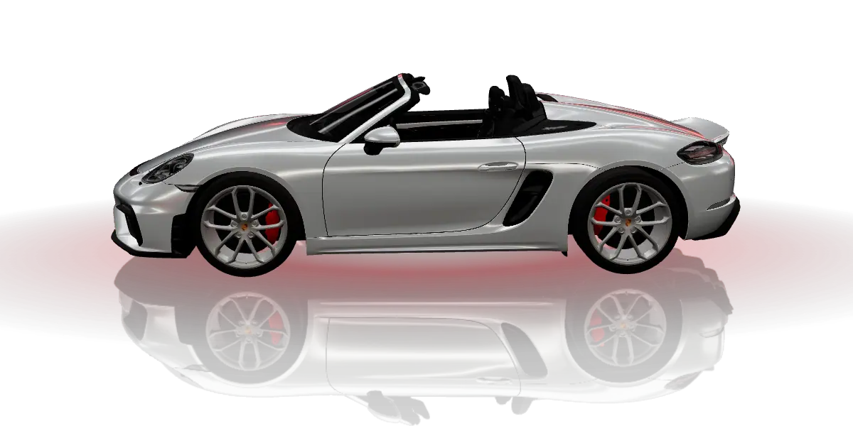 Porsche 718 Spyder, vista 5 di 6
