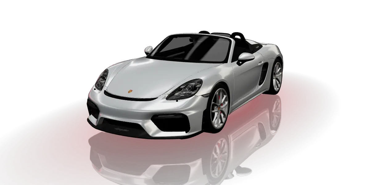 Porsche 718 Spyder, vista 6 di 6